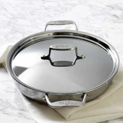 All Clad d5 Stainless Steel All-In-One Pan -Knives Popular Store all clad d5 stainless steel all in one pan 202240 0011 all clad d5 stainless steel all in one pan z
