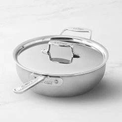 All-Clad d5 Stainless-Steel Essential Pan 24 All-Clad d5 Stainless-Steel Essential Pan -Knives Popular Store all clad d5 stainless steel essential pan 202218 0036 all clad d5 stainless steel essential pan z