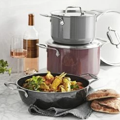 All-Clad Fusiontec Universal Pan 4.3 L -Knives Popular Store all clad fusiontec universal pan 4 1 2 qt 202119 0049 all clad fusiontec universal pan 4 1 2 qt z