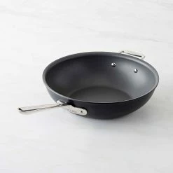All-Clad NS1 Nonstick Induction Chef's Pan with Lid -Knives Popular Store all clad ns1 nonstick induction chefs pan 202240 0087 all clad ns1 nonstick induction chefs pan with lid z