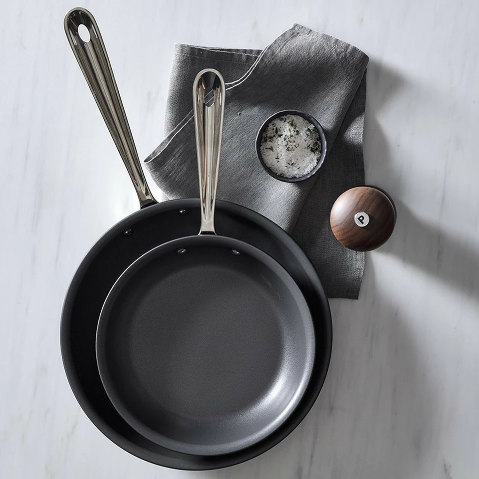All-Clad NS1 Nonstick Induction Fry Pan, Set of 2 4 All-Clad NS1 Nonstick Induction Fry Pan, Set of 2 - Image 4