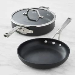 Calphalon Elite Nonstick 3-Piece Frying Pan & Saute Pan Set