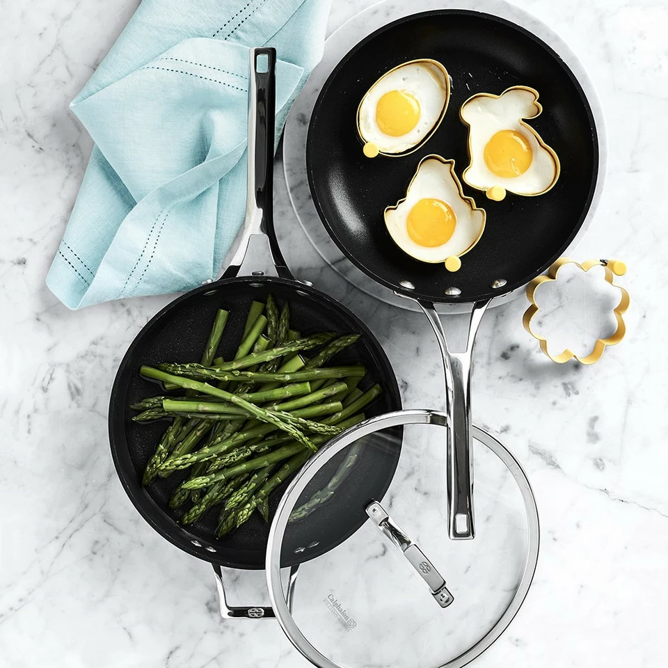 Calphalon Elite Nonstick 3-Piece Frying Pan & Saute Pan Set 7 Calphalon Elite Nonstick 3-Piece Frying Pan & Saute Pan Set - Image 7