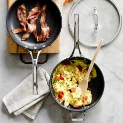 Calphalon Elite Nonstick 3-Piece Frying Pan & Saute Pan Set 15 Calphalon Elite Nonstick 3-Piece Frying Pan & Saute Pan Set -Knives Popular Store calphalon elite 3 piece fry pan saute pan set 202240 0128 calphalon elite nonstick 3 piece fry pan and saute pan set z