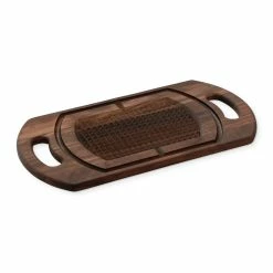 Double-Handled Carving and Roasting Cutting Board, Walnut
