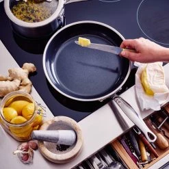 GreenPan™ Premiere Ceramic Non-Stick 20 cm & 25 cm Frying Pan Set 15 GreenPan™ Premiere Ceramic Non-Stick 20 cm & 25 cm Frying Pan Set -Knives Popular Store greenpan premiere fry set 8 10 in 202231 0091 greenpan premiere stainless steel ceramic nonstick fry pan z