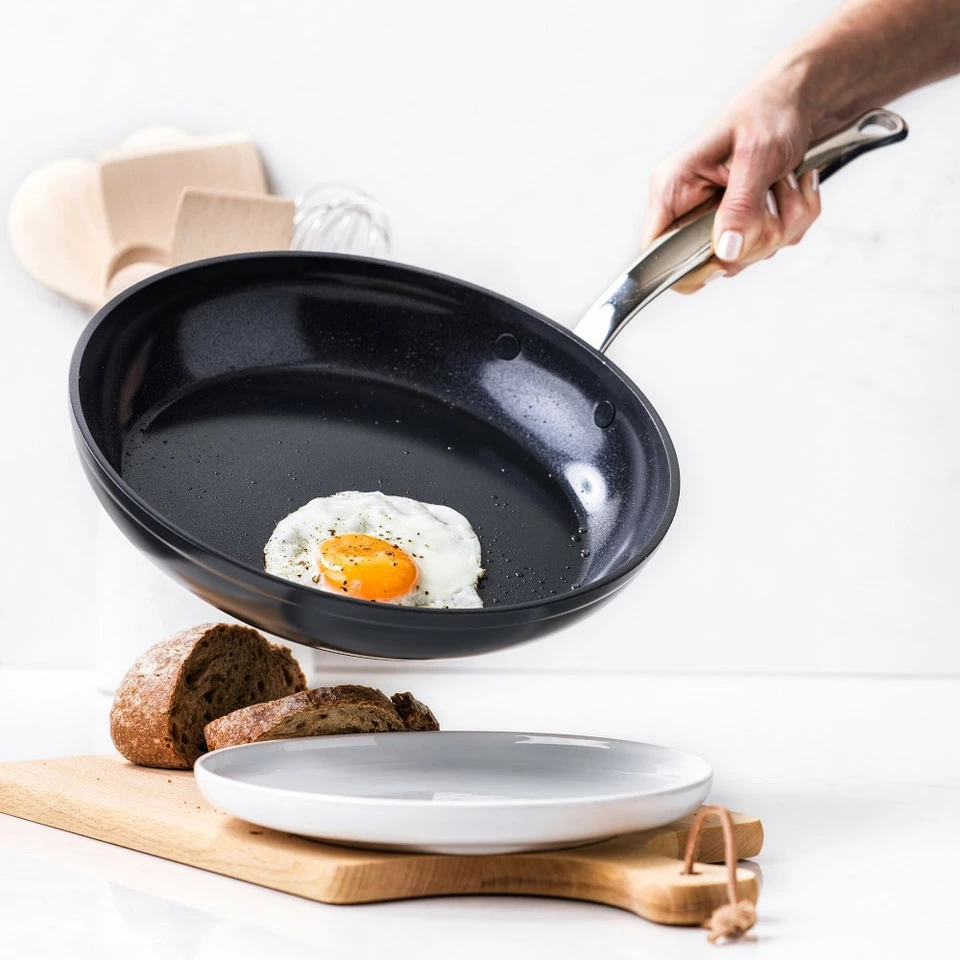 GreenPan™ Premiere Hard Anodised Ceramic Non-Stick Covered Frying Pan 13 GreenPan™ Premiere Hard Anodised Ceramic Non-Stick Covered Frying Pan - Image 13