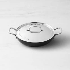 Knives Popular Store 8 GreenPan™ Premiere Ceramic Non-Stick Outdoor/Indoor Covered Deep Skillet