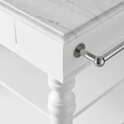 Larkspur Marble-Top Kitchen Island -Knives Popular Store larkspur marble top kitchen island 202237 0079 larkspur marble top kitchen island 1 z