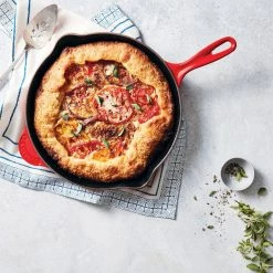 Le Creuset Signature Cast Iron Skillet -Knives Popular Store le creuset signature deep skillet 202235 0045 le creuset signature enameled cast iron deep skillet 10 z