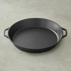 Lodge Cast Iron Double-Handled Skillet -Knives Popular Store lodge cast iron double handled skillet 202232 0023 lodge seasoned cast iron double handled skillet z