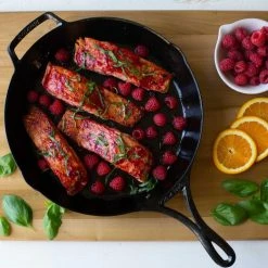 Lodge Blacklock Triple-Seasoned Cast Iron Skillet 18 Lodge Blacklock Triple-Seasoned Cast Iron Skillet -Knives Popular Store lodge triple seasoned fry pan alt8 imgz