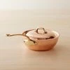 Mauviel Copper Curved Splayed Sauté Pan, 1.6 L