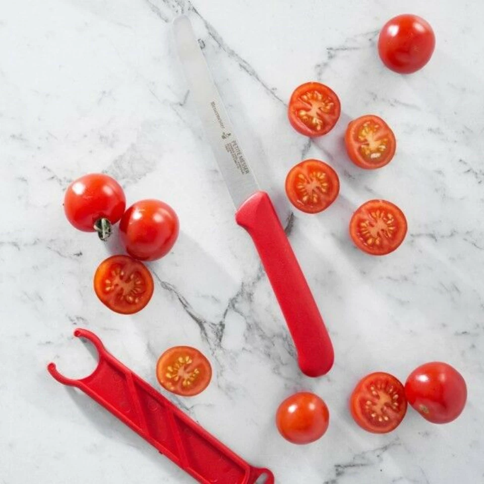 Messermeister Serrated Red Tomato Knife, 11.5cm 1 Messermeister Serrated Red Tomato Knife, 11.5cm