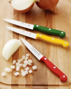 Knives Popular Store 28 Coloured Paring Knives, Set of 3