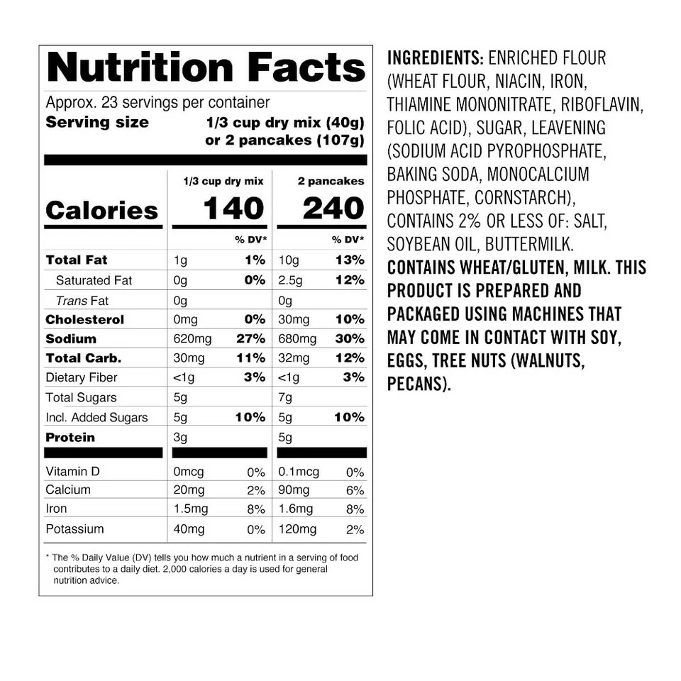 Robby's Buttermilk Pancake Mix 3 Robby's Buttermilk Pancake Mix - Image 3