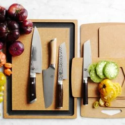 Shun Hikari 18cm Santoku Knife 6 Shun Hikari 18cm Santoku Knife -Knives Popular Store shun hikari 7 inch santoku knife 202235 0025 shun 6 1 2 master utility knife z