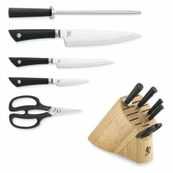 Knives Popular Store 24 Shun Sora 6-Piece Knife Block Set
