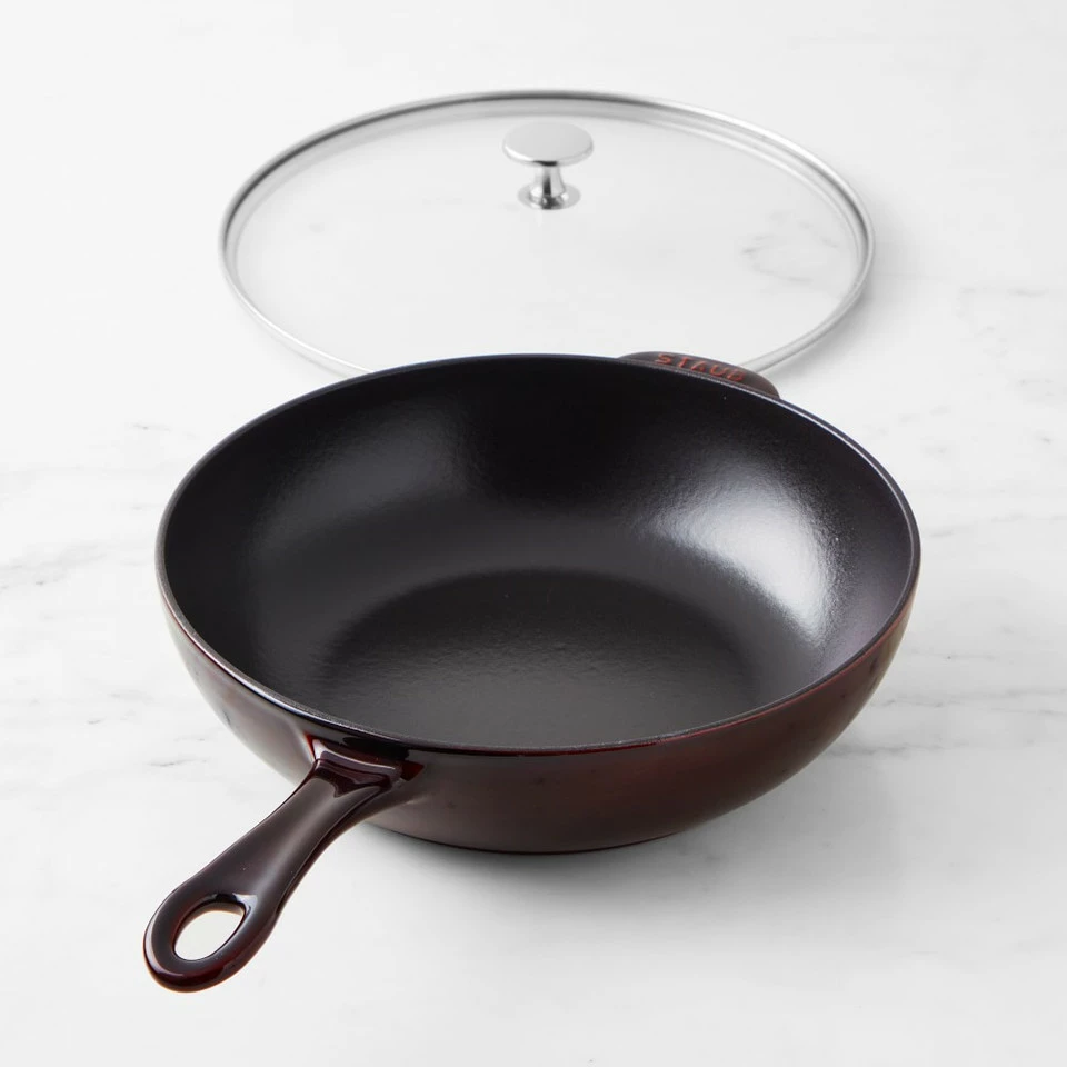 Staub Enamelled Cast Iron Daily Sauté Pan, 2.8 L. 7 Staub Enamelled Cast Iron Daily Sauté Pan, 2.8 L. - Image 7