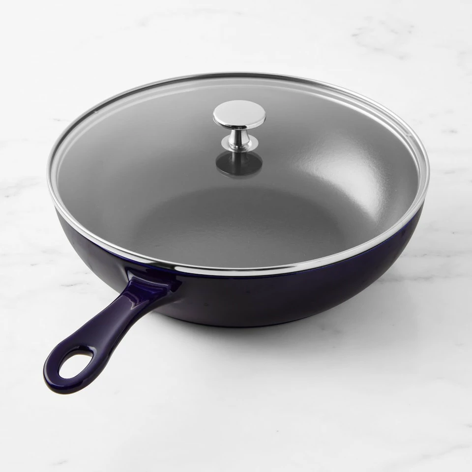 Staub Enamelled Cast Iron Daily Sauté Pan, 2.8 L. 1 Staub Enamelled Cast Iron Daily Sauté Pan, 2.8 L.