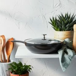 Staub Enamelled Cast Iron Daily Sauté Pan, 2.8 L. 31 Staub Enamelled Cast Iron Daily Sauté Pan, 2.8 L. -Knives Popular Store staub saute pan 202240 0091 staub enameled cast iron daily saute pan 3 qt z