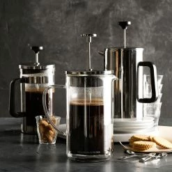 Williams Sonoma Double-Wall Glass French Press -Knives Popular Store williams sonoma double wall glass french press 202240 0056 williams sonoma double wall glass french press z