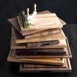 Williams Sonoma Edge-Grain Carving Board, Walnut -Knives Popular Store williams sonoma edge grain carving board walnut 202240 0024 williams sonoma edge grain cutting board walnut z
