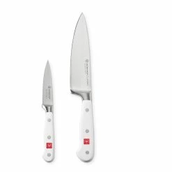 Wüsthof Classic 2-Piece Prep Set, White -Knives Popular Store wusthof classic 2 piece prep set white 202240 0096 wusthof classic 2 piece prep set white z