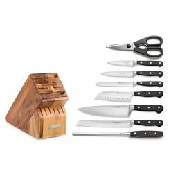 Wüsthof Classic 9-Piece Knife Block Set