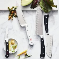 Wüsthof Classic Chef's Knife, White -Knives Popular Store wusthof classic chefs knife white 202220 0013 wusthof classic ikon 2 piece santoku knife set z