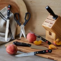 Wüsthof Gourmet 7-Piece Knife Block Set